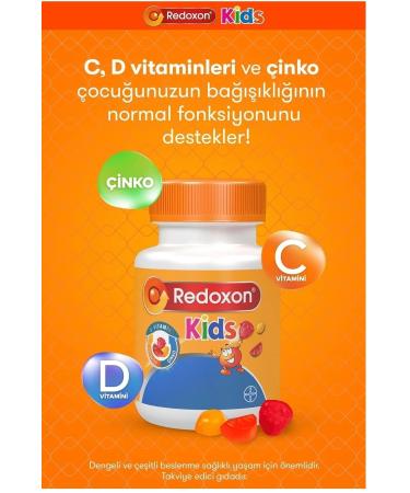 Redoxon Kids 60 Capsules - Buy Online on GoSupps.com