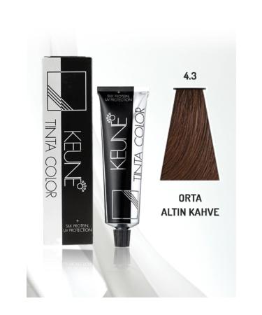 Keune Tinta Color Hair Dye 60ml | No - 4.3 Medium Brown Dore