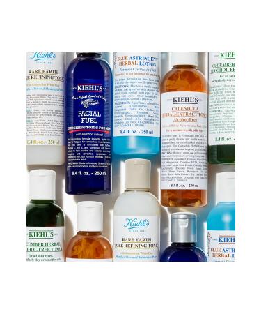 Kiehl's Cucumber Herbal Toner for Dry and Sensitive Skin with Cucumber Extract Alcohol-Free 250 ml - Buy Online on GoSupps.com