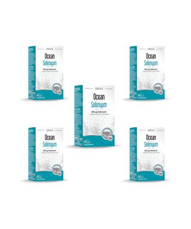 Ocean Selenium 60 Tablets 200 Mcg X5 Pieces