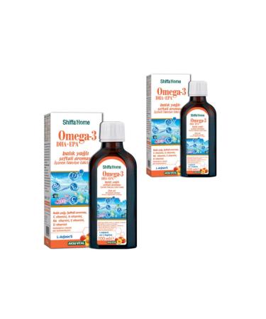 Shiffa Home Omega 3 Epa and Dha Fish Oil 2 Pieces