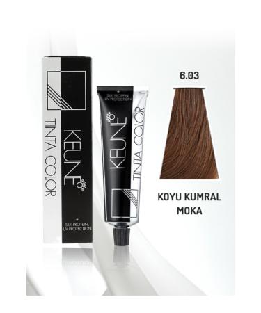 Keune Tinta Color Hair Dye 60ml | No - 6.03 Dark Blonde Mocha - Buy Online on GoSupps.com