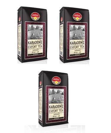 Dogus Black Sea Export Tea 1000 Gr X 3 Pieces