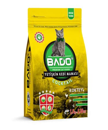 Bado Adult Cat Food Cocktail 1.5 Kg.