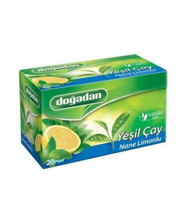Do adan Green Tea Mint Lemon Mix 12 Boxes