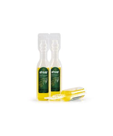 Ahsaf Natural Extra Virgin Olive Oil 10 ml Single Use (ECONOMICAL PACKAGE OF 100) - Buy Online on GoSupps.com