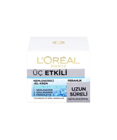 L'Oreal Paris Loreal Triple Effect Freshness Intensive Moisturizing Gel Cream 50 Ml