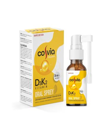 COSVIA Vitamin D3-k2 (menaquinone-7) Oral Spray 20 Ml.