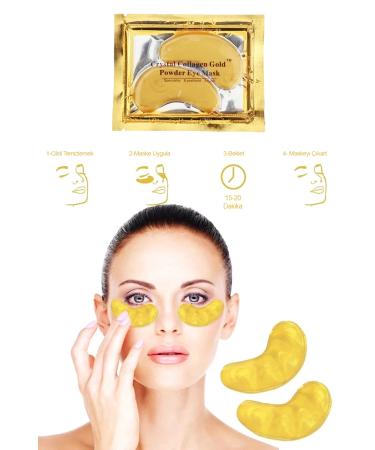 Xolo Collagen Mask Against Under Eye Bags and Dark Circles 10 Pieces Gold Mask - Buy Online on GoSupps.com
