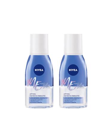NIVEA Double Effect Eye Make-Up Remover 125 Ml X 2 Pieces