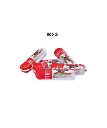 BARFTR Mix Barf 6 Kg Salami Package Dog Food 500gr X 12 Pieces