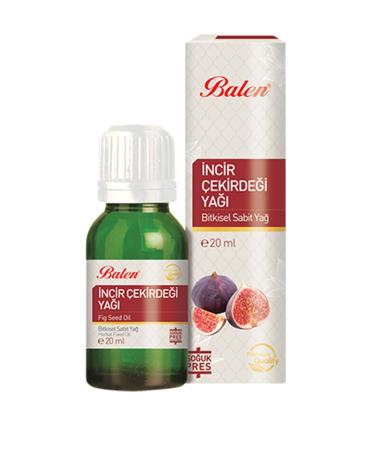 Balen Fig Seed Oil Natural Herbal Fixed Oil Drinkable Cold Press 20 Ml.