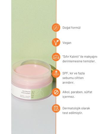 RESH LAB Zero Balance Cleansing Balm 25ml Mini - Vegan Oil Based Facial Cleanser & Makeup Remover - Buy Online on GoSupps.com