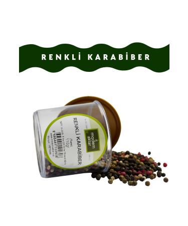 Modern Herbal Colored Black Pepper Grain 110 Gr