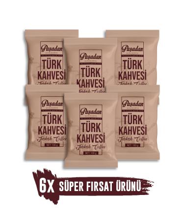 Coffee from Pasha (6x100gr) Turkish Coffee from Pasha