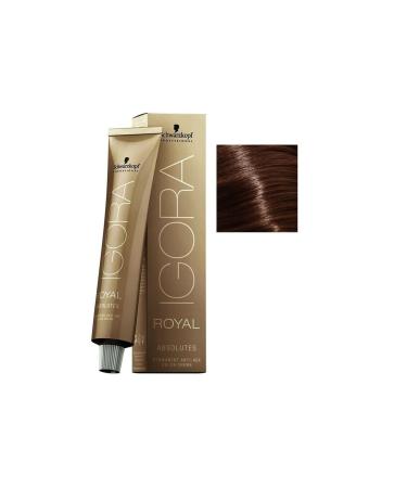 Igora 4 Pieces Royal Absolutes 6-60 Dark Blonde Chocolate Natural Hair Dye (original)