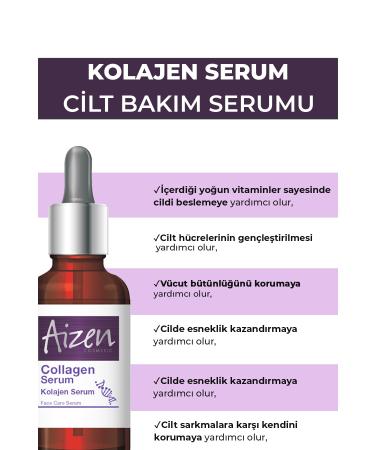Aizen B5- Niacinamide Collagen Serum with Vitamin E Collagen Serum - Anti-Wrinkle Plumping Botox - Buy Online on GoSupps.com