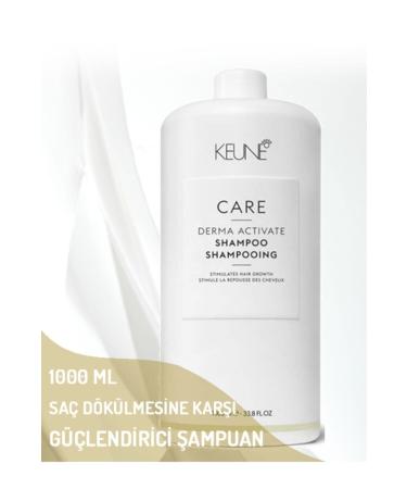 Keune Care Derma Activate Shampoo Shampoo Against Hair Loss 1000ml - Buy Online on GoSupps.com