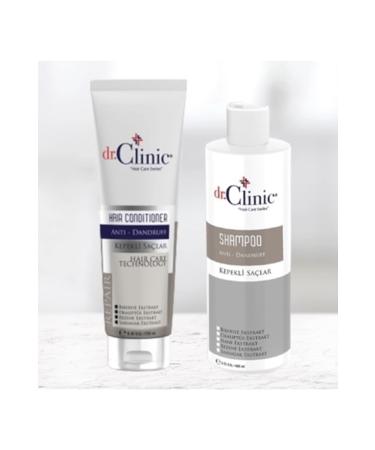 Dr. Clinic Conditioner and Shampoo for Dandruff Hair