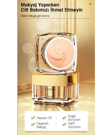 EXGYAN Serum Foundation Oil Balancing and Nourishing 30gr - Buy Online on GoSupps.com