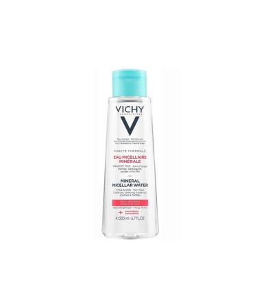 Vichy Purete Thermale Mineral Micellar Water For Face And Eyes Make-Up Remover 200 Ml