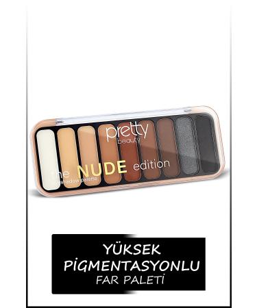 Pretty Beauty 9-Pack Eyeshadow Nude Edition Eyeshadow Palette