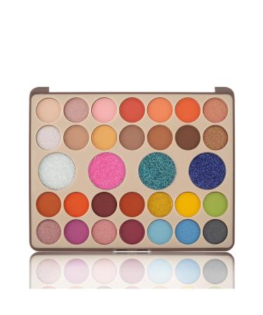 Frapan Magical 32 Color Eyeshadow Palette - Buy Online on GoSupps.com