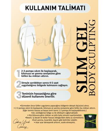 For You Gold Slim Gel Slimming - Firming - Fat Burning - Regional Slimming - Anti-Stretch and Cellulite Cream (SET) - Buy Online on GoSupps.com