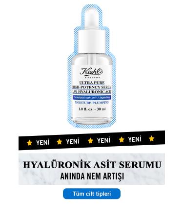 Kiehl's Plumping & Moisturizing Ultra Pure 1.5% Hyaluronic Acid Face Serum 30ml