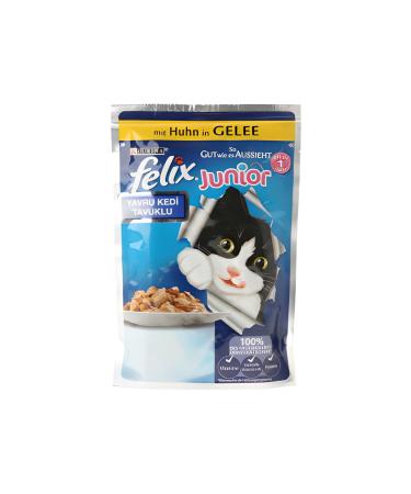 Kardelen 35427-a- Felix Pouch Junior Chicken 100gr (5PCS)