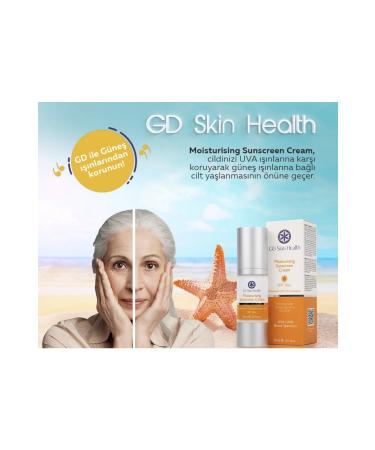 GD skin Health Anti-Spot Moisturizing High Protection Face Sunscreen Cream Moisturising Sunscreen Cream Spf50+ 30ml - Buy Online on GoSupps.com