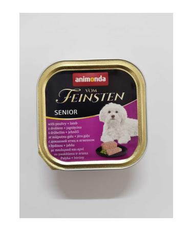 Animonda Poultry Lamb Senior Dog Canned Food 150 Gr X 12 Pieces Senior Dog Food