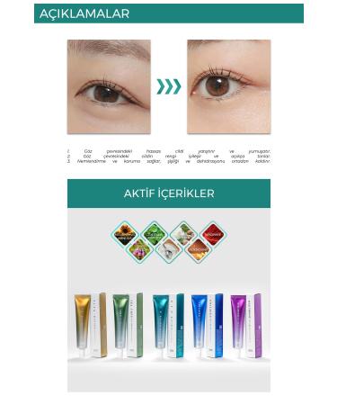 TENZERO Brightening Eye Cream with Hyaluronic Acid and Niacinamide - Anti-Wrinkle and Dark Circles 40 ml - Buy Online on GoSupps.com