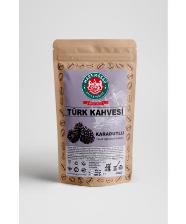 Mare Mosso Caffe Vendite Black Mulberry Flavored Turkish Coffee 250 Gr.
