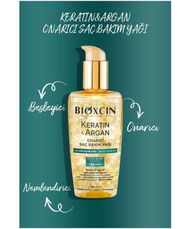 Bioxcin Keratin & Argan Repairing Hair Care Oil 150 Ml