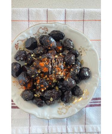 RETURN TO THE AEGEAN Very Lightly Salted Dry Sele Black Olives (DRIED BLACK LIGHT OLIVES) - 2 Kg. - Buy Online on GoSupps.com