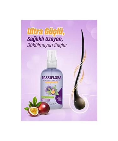 Talya Passiflora Miraculous Hair Milk - Anti-Loss and Fast Hair Growth Effect - Use Without Rinsing - - Buy Online on GoSupps.com