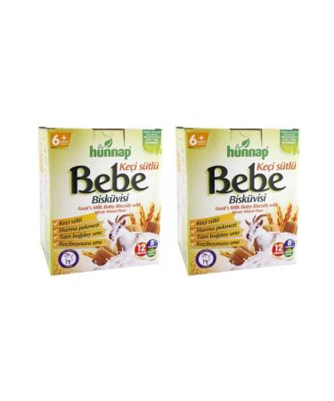 Jujube Goat Milk and Vitamin Baby Biscuits 400 Gr X 2 Packs