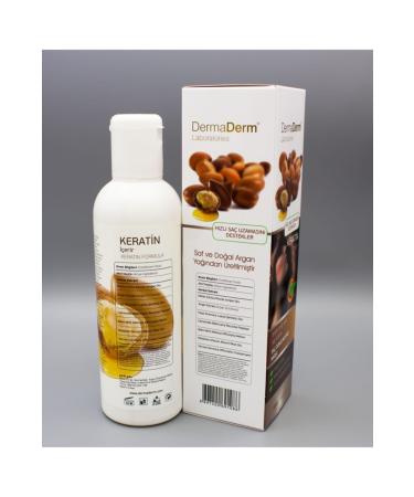 DermaDerm Argan Oil Essence Hair Care Cream Contains Keratin 500 Ml. 0 Original Product - Buy Online on GoSupps.com