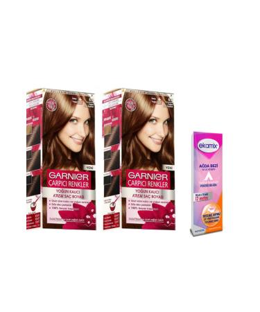 Garnier Striking Colors Intense Dark Blonde Dye 6.0 2 Pieces