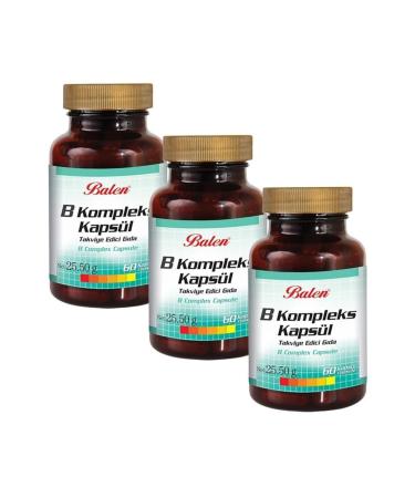 Balen Vitamin B Complex Capsule 425 Mg*60 3 Pieces