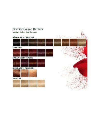 Garnier Golden Brown Striking Colors Paint 6.35 2 Pieces - Buy Online on GoSupps.com
