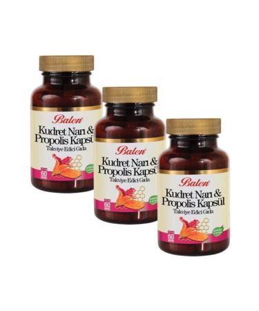 Balen Bitter Melon Propolis Capsule 375 mg *60 3 Pieces