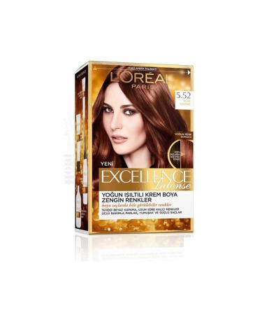 L'Oreal Paris Excellence Intense 5.52 Warm Chestnut Hair Dye - Buy Online on GoSupps.com