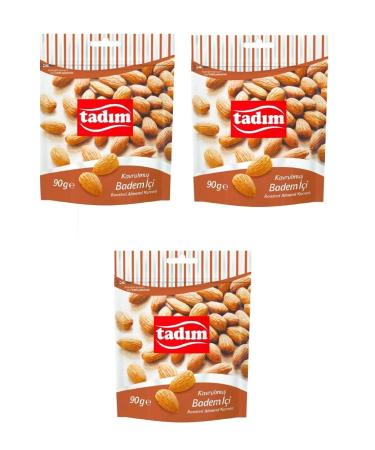 Tad m Roasted Almond Kernels 90 Gr X 3 Pieces