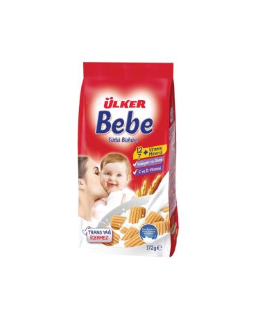 Ulker Baby Biscuit Carob 172gr X 8 Pieces