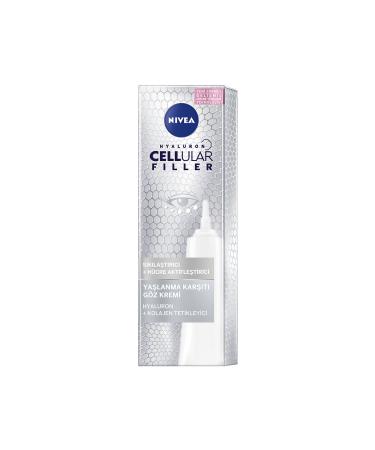 NIVEA Hyaluron Cellular Filler Firming and Anti-Aging Eye Cream 15 Ml hyaluron - Buy Online on GoSupps.com