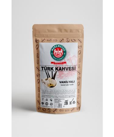 Mare Mosso Caffe Vendite Vanilla Flavored Turkish Coffee 250 Gr.