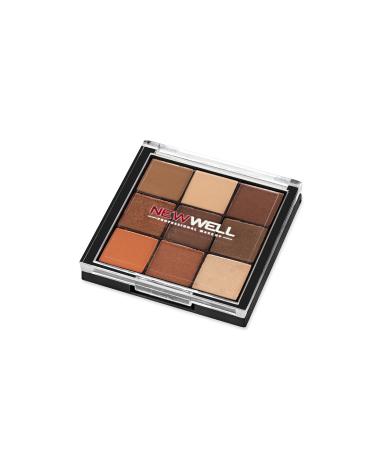 New Well Eyeshadow Palette 9 Colors No 01. - Buy Online on GoSupps.com
