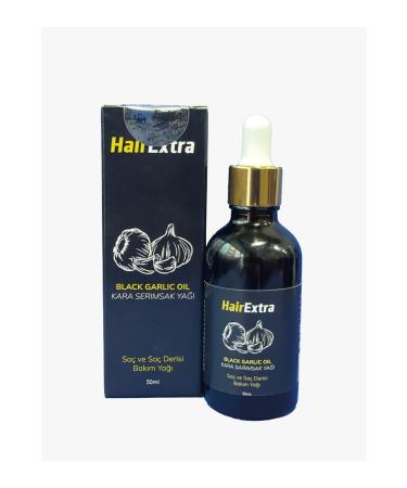 hairextra Hair Extra Black Garlic Oil for Extremely Damaged and Falling Hair 50 Ml